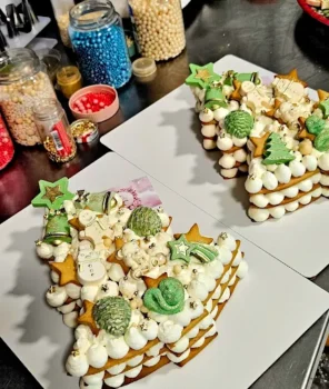 Postres árbol de navidad