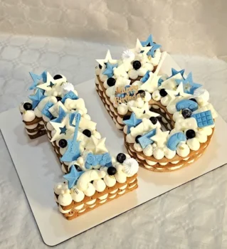 Tarta cumpleaños diez
